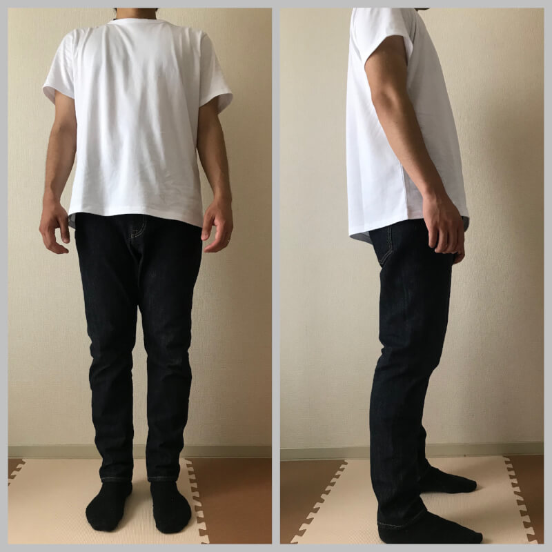 ZOZOの服を着たシェフ